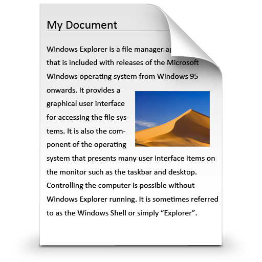 Documents, Library Icon
