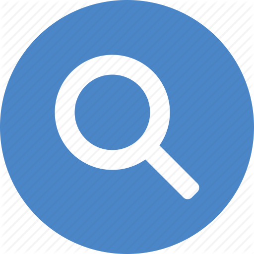 Search Icon Blue