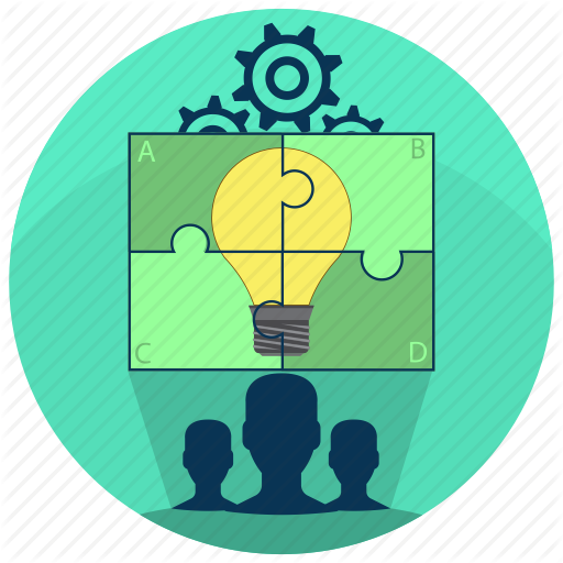 Developers, Leader, Puzzle, Solution, Team, Teamwork, Work Icon