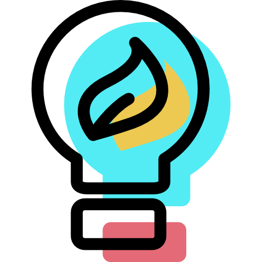 Light, Bulb Icon Free Of Eco And Natural Collection