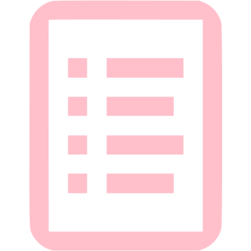 Pink List Ingredients Icon