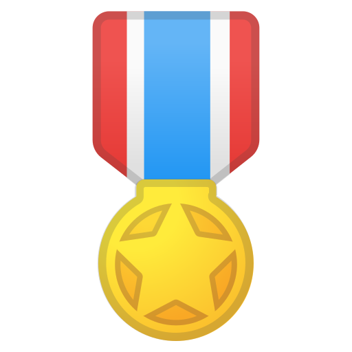 Military, Medal Icon Free Of Noto Emoji Activities