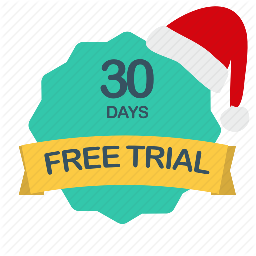 Christmas, Days, Free, Trial Icon