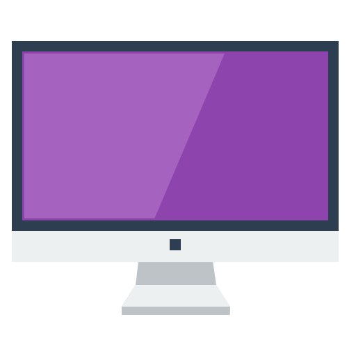 Monitor, Screen Icon