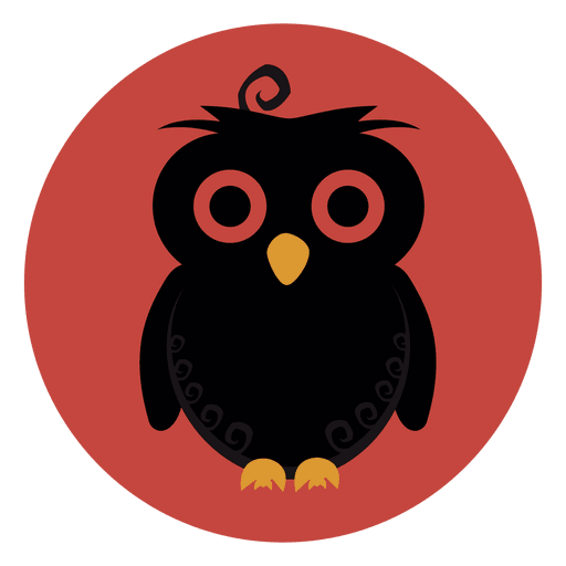 Owl Circle Icon