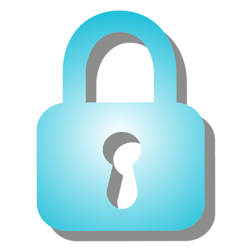 Gradient Padlock Icon