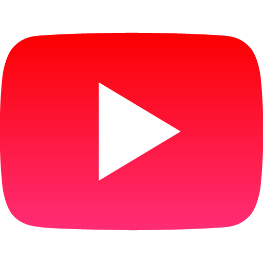 Free Youtube Play Button Red Social Media Icon Download