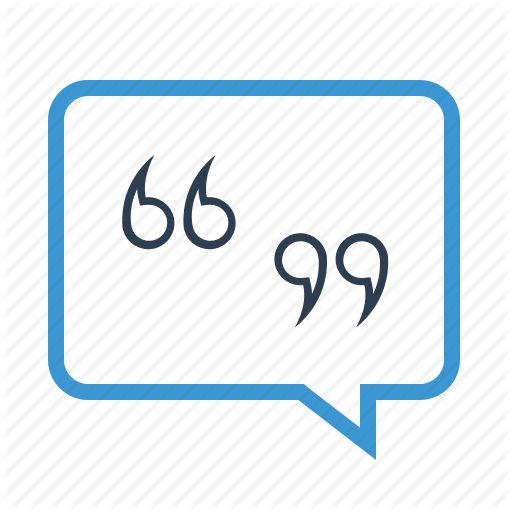 Comment Bubble, Customer Review, Feedback, Quote Icon