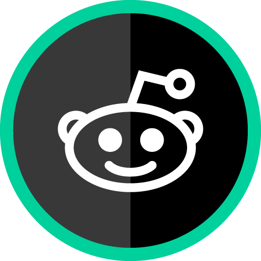 Free Reddit Green Round Social Media Icon