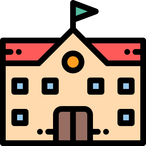 Building, Education, School Icon Free Of City Elements Vol