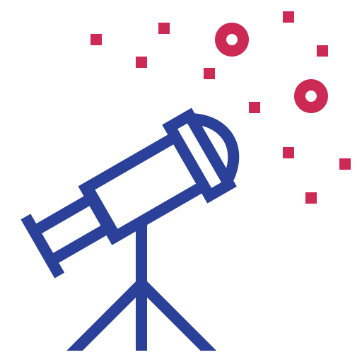 Science, Observe, Astronomy, Stars, Telescope Icon Free Of Science