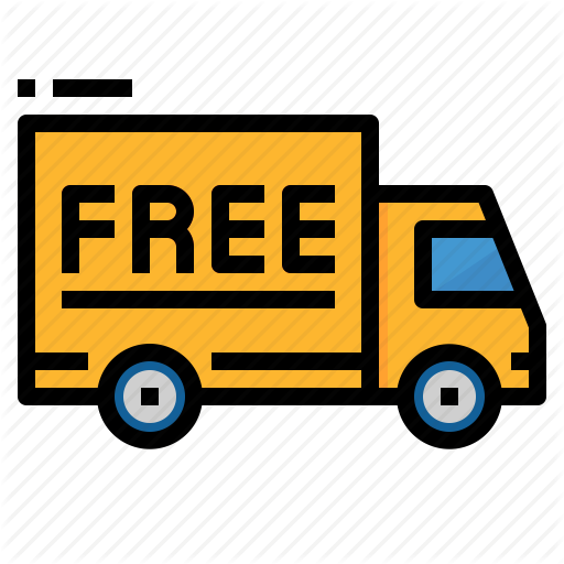 Delivery, Free, Shipping, Truck Icon
