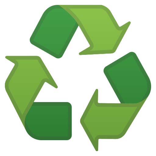 Recycling, Symbol Icon Free Of Noto Emoji Symbols