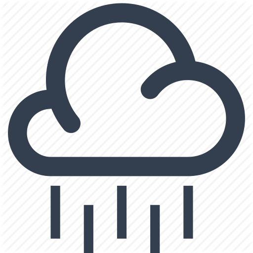 Symbols Cloud Rain