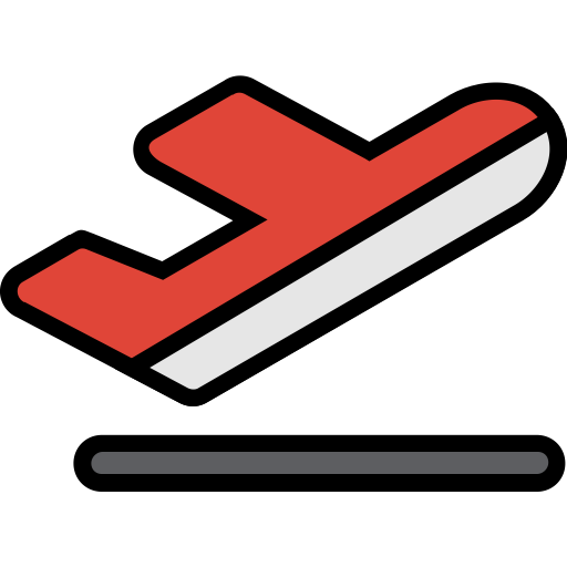 Airplane, Filled, Fly, Plane, Sky, Travel Icon