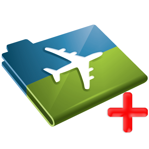 Insurance, Plus, Airplane, Travel Icon