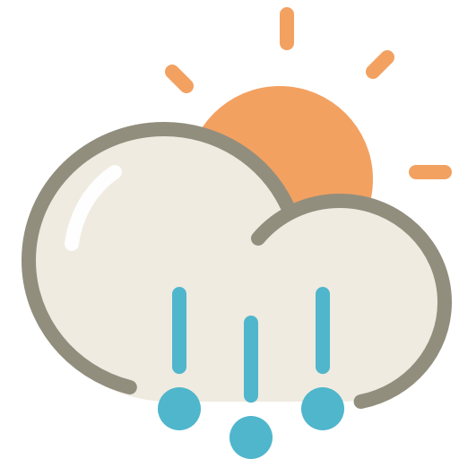 Hail Day Icon Lovely Weather Iconset Custom Icon Design