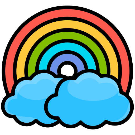 Cloud, Forecast, Rainbow, Weather Icon Free Of Spring