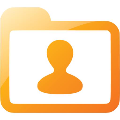 Web Orange User Icon