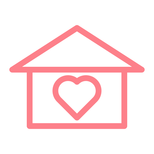 Dating, Heart, House, Love, Valentine, Wedding Icon
