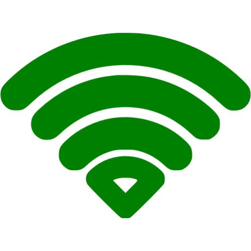 Green Wifi Icon