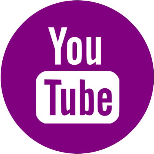 Purple Youtube Icon