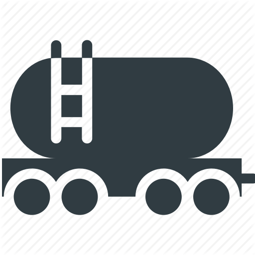 Cargo Train, Freight Train, Railway Transport, Shipment, Shipping Icon