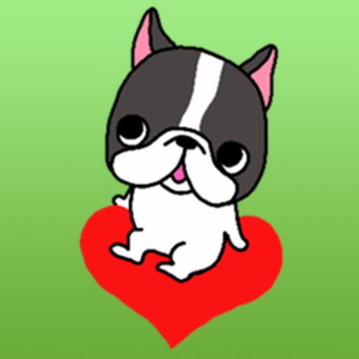 Small French Bulldog Stickers