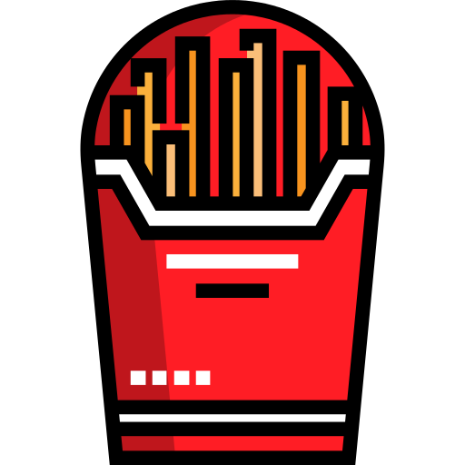 French Fries Fast Food Png Icon