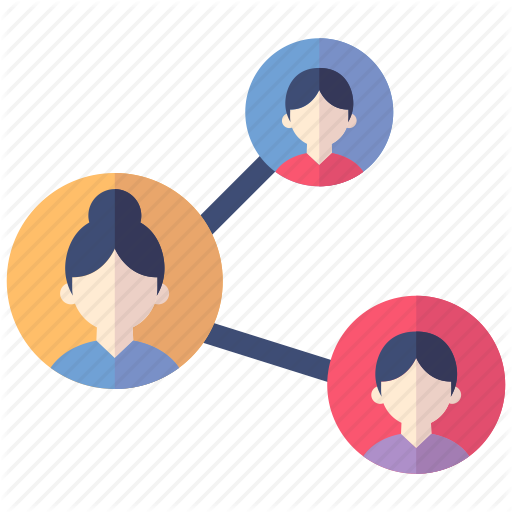 Connection, Friends, Social Media Icon
