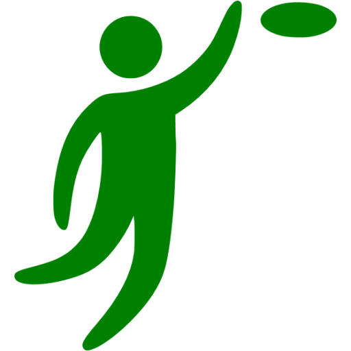 Green Frisbee Icon