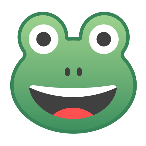 Frog Face Icon Noto Emoji Animals Nature Iconset Google