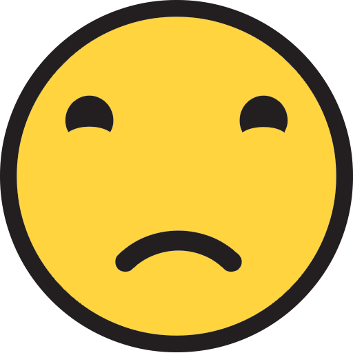 Slightly Frowning Face Emoji For Facebook, Email Sms Id