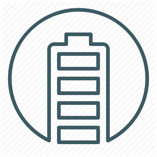 Battery, Cell, Energy, Full, Level, Power Icon