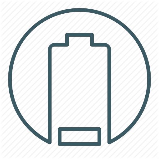 Battery, Cell, Energy, Level, Low, Power Icon