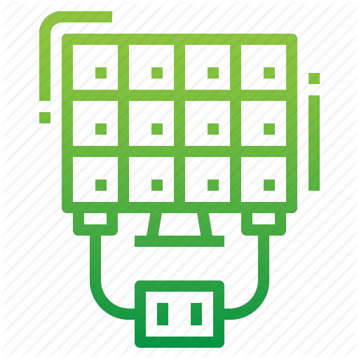 Battery, Cell, Energy, Solar Icon