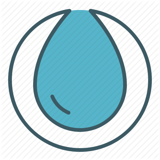 Circle, Drop, Droplet, Fluid, Fuel, Liquid, Water Icon