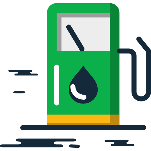 Gas Station, Gasoline, Energy, Petrol, Fuel Icon