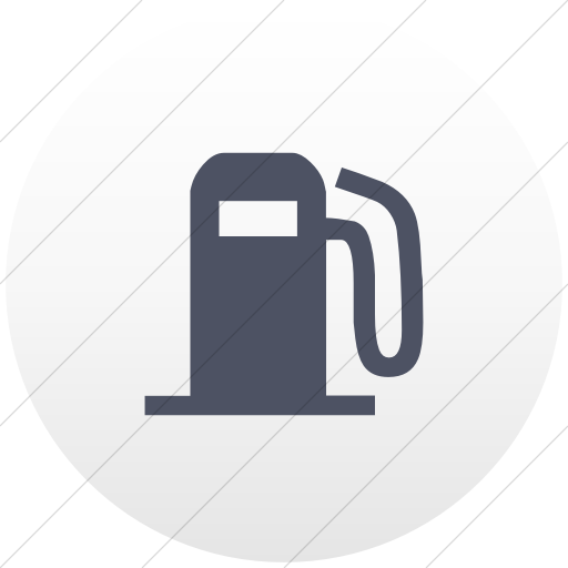 Flat Circle Blue Gray On White Gradient Classica Fuel