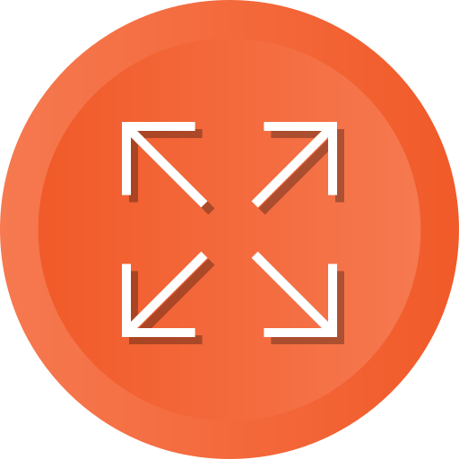 Full, Screen, Monitor, Out, Screen, Expand, Orientation, Zoom Icon