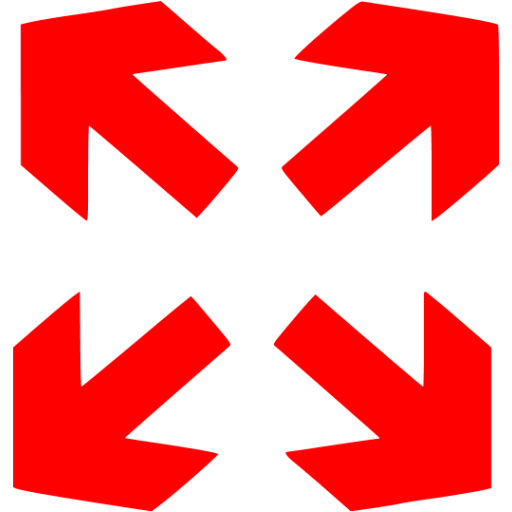 Red Fullscreen Icon