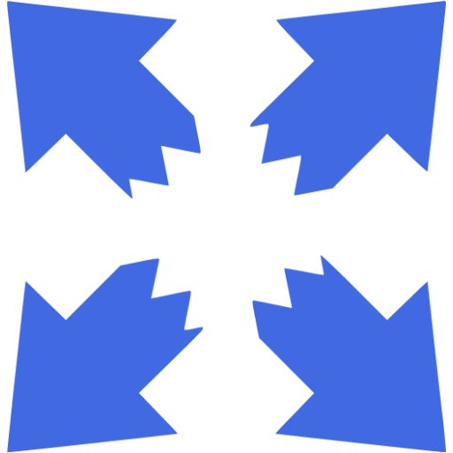 Royal Blue Fullscreen Icon