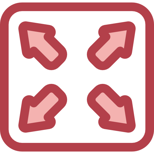 Maximize, Multimedia Option, Edit Tools, Arrows, Fullscreen Icon