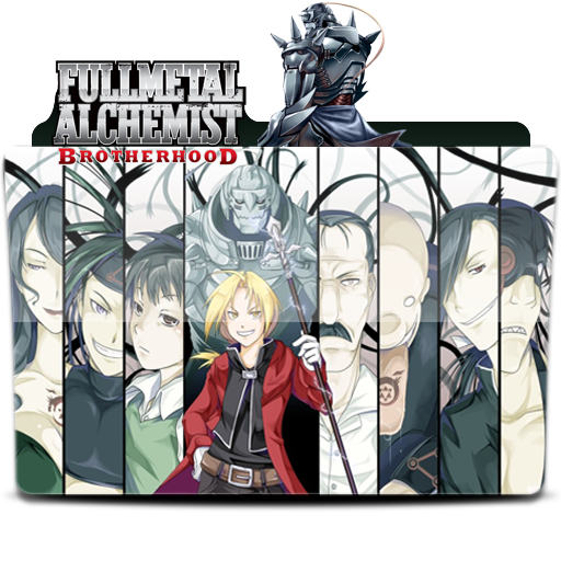 Full Metal Alchemist Brotherhood Folder Icon ^^