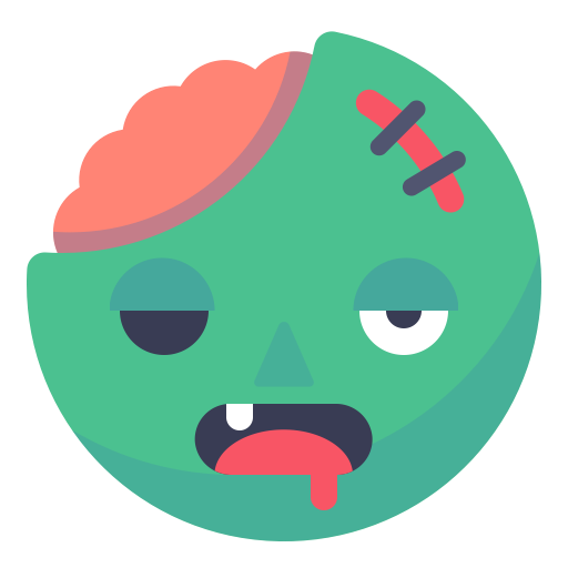 Emo, Dead, Injured, Zombie Icon Free Of Smileys For Fun Icons