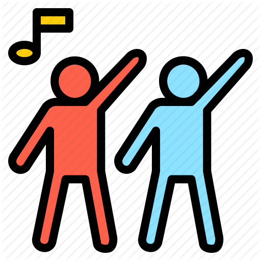 Dance, Exercise, Fun, Music, Play, Rhythm Icon