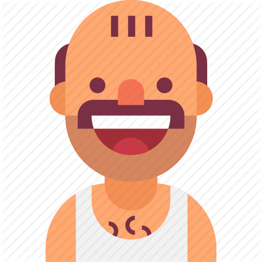 Avatar, Bald, Funny, Man, Mustache, Neighbor, Singlet Icon