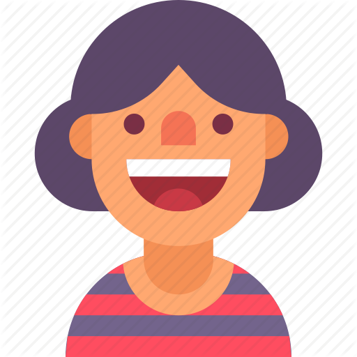 Avatar, Funny, Happy, Neighbor, Positive, Smile, Woman Icon