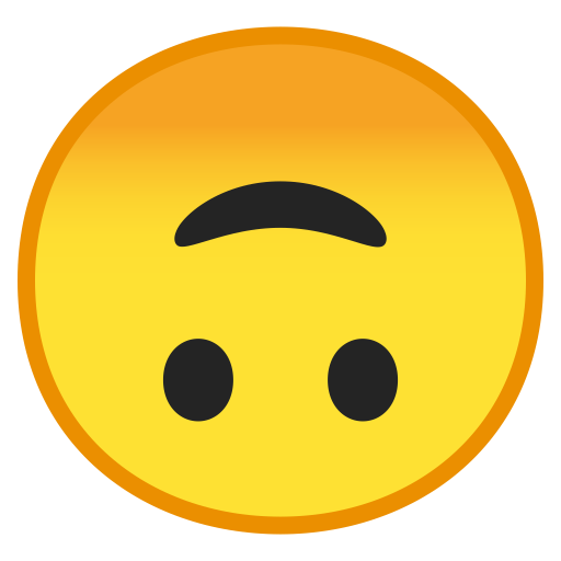 Upside Down Face Icon Noto Emoji Smileys Iconset Google