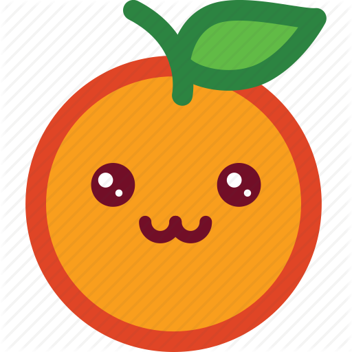Cute, Emoji, Emoticon, Funny, Happy, Orange, Smile Icon